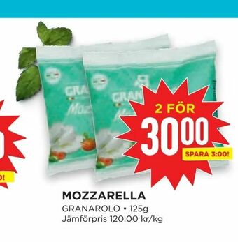 Willys Mozzarella erbjuda