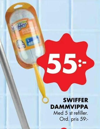 ÖoB Swiffer dammvippa erbjuda