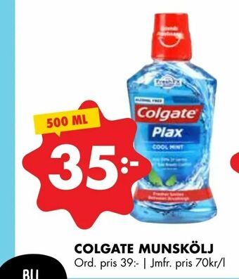 ÖoB Colgate munskölj erbjuda