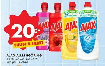ÖoB Ajax allrengöring erbjuda
