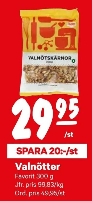 City Gross Valnötter erbjuda