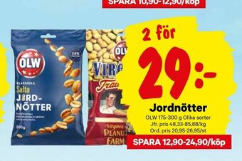 City Gross Jordnötter erbjuda