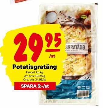 City Gross Potatisgratäng erbjuda