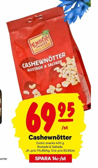City Gross Cashewnötter erbjuda