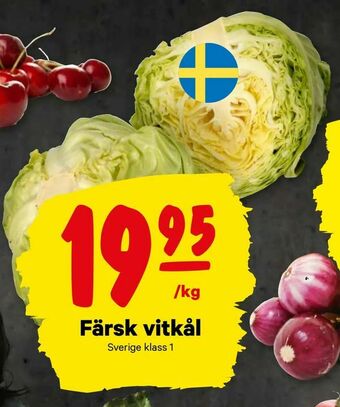 City Gross Färsk vitkål erbjuda