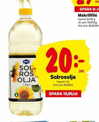 Solrosolja