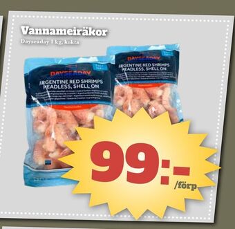 Bonum Matmarknad Vannameiräkor erbjuda