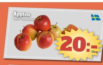 Bonum Matmarknad Äpplen erbjuda