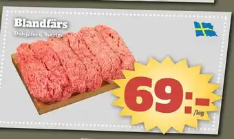 Bonum Matmarknad Blandfärs erbjuda