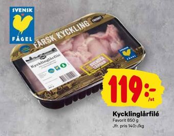 City Gross Kycklinglårfilé erbjuda