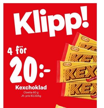 City Gross Kexchoklad erbjuda
