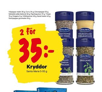 City Gross Kryddor erbjuda