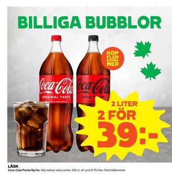 Coop Extra Läsk erbjuda