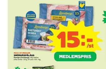 Coop Forum Smörgåspålägg erbjuda