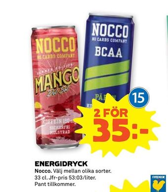 Coop Forum Energidryck erbjuda