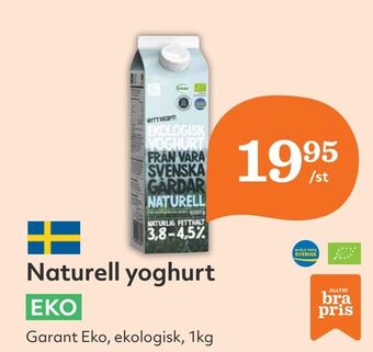 Hemköp Naturell yoghurt erbjuda