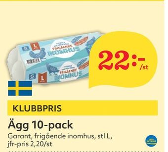 Hemköp Ägg 10-pack erbjuda