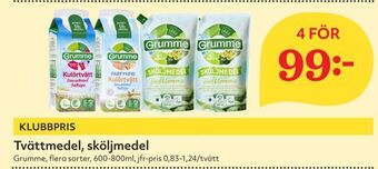 Hemköp Tvättmedel, sköljmedel erbjuda