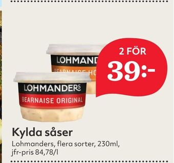 Hemköp Kylda såser erbjuda