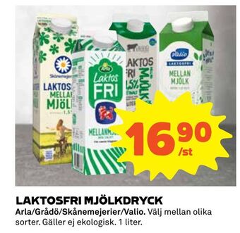 Coop Laktosfri mjölkdryck erbjuda