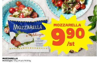Coop Extra Mozzarella erbjuda