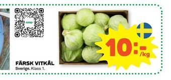 Coop Forum Färsk vitkål erbjuda