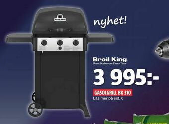 Bauhaus Gasolgrill bk 310 erbjuda