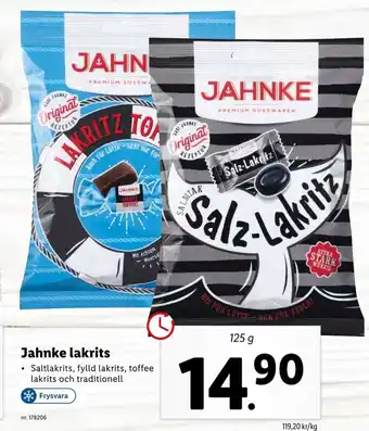 Jahnke lakrits