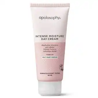Apotek Hjärtat Apolosophy face intense moisture day cream 60 ml erbjuda