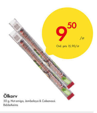 Snabbgross Ölkorv erbjuda