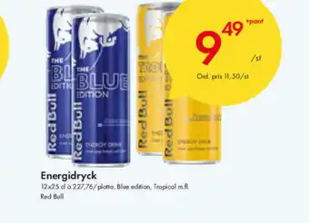 Snabbgross Energidryck Red Bull erbjuda