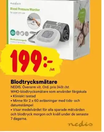 City Gross Blodtrycksmätare erbjuda