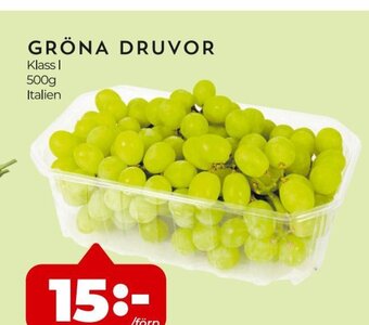 Matrix Butikerna Gröna Druvor erbjuda