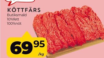 Matrix Butikerna Köttfärs erbjuda