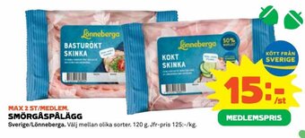 Coop Smörgåspålägg erbjuda