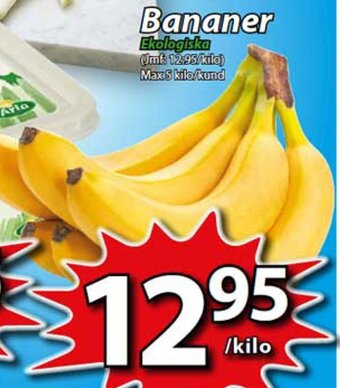 Extra Mjällby Stormarknad Bananer erbjuda
