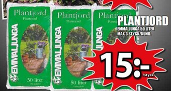 Extra Mjällby Stormarknad Plantjord erbjuda
