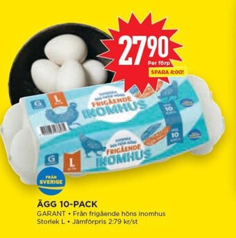 Willys Ägg 10-Pack erbjuda