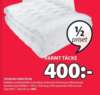 JYSK Tromvik Fibertäcke erbjuda