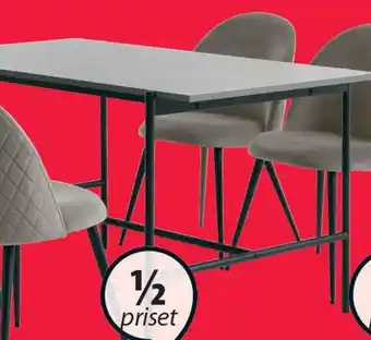 JYSK Terslev Matbordsset Bord erbjuda