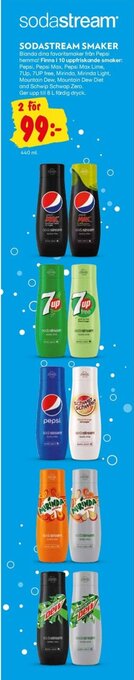 City Gross Sodastream Smaker erbjuda