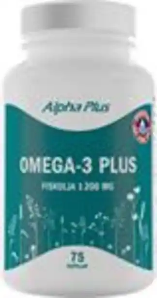 Alpha plus omega-3 plus, 75 st