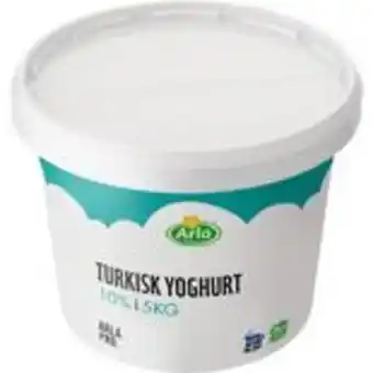 Snabbgross Yoghurt turkisk 10% arla pro 5kg erbjuda