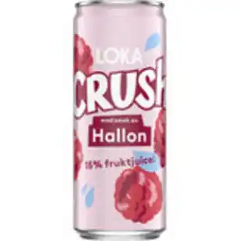Snabbgross Hallon crush burk loka 33cl erbjuda