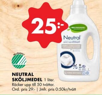 ÖoB Neutral sköljmedel erbjuda