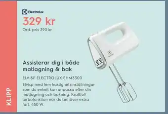 Electrolux Home ELVISP ELECTROLUX EHM3300 erbjuda