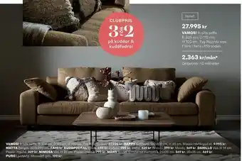 Vamos! 4-sits soffa