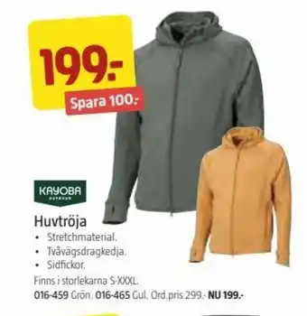 Jula Kayoba Huvtröja erbjuda