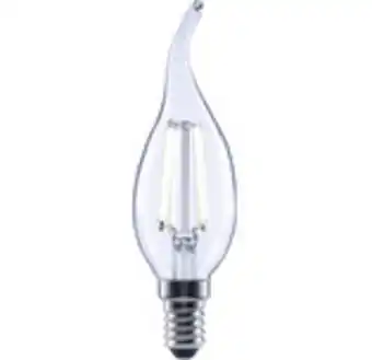 Kronljus flair led cl35 e14 6w(60w) 806lm 4000k neutralvit dimbar klar böjd topp