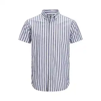 Jprblasummer stripe shirt s/s bd jn